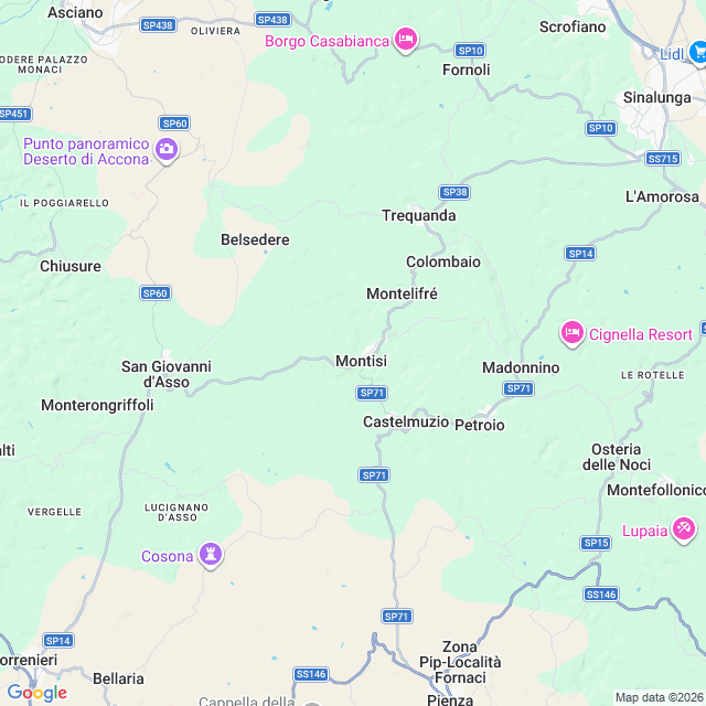 Approximate location