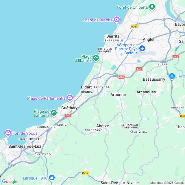Approximate location