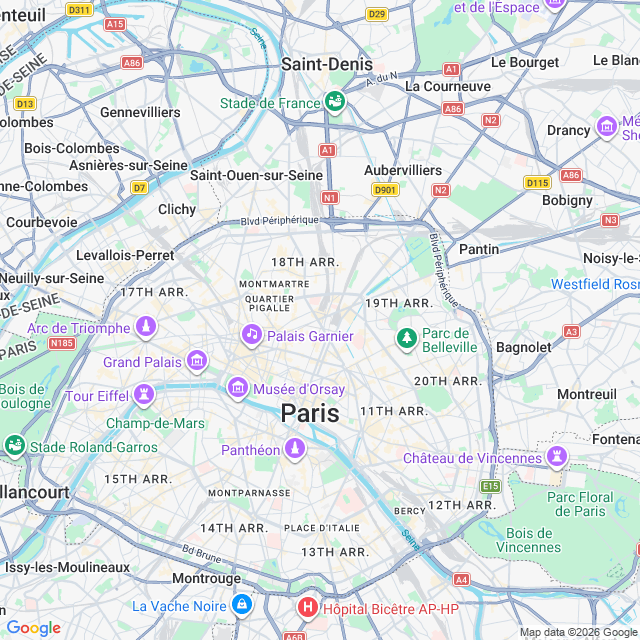 Approximate location