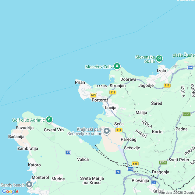Approximate location