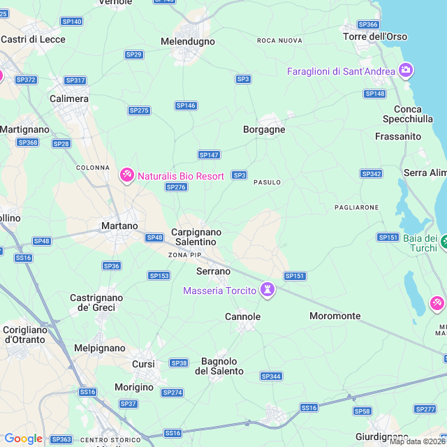 Approximate location