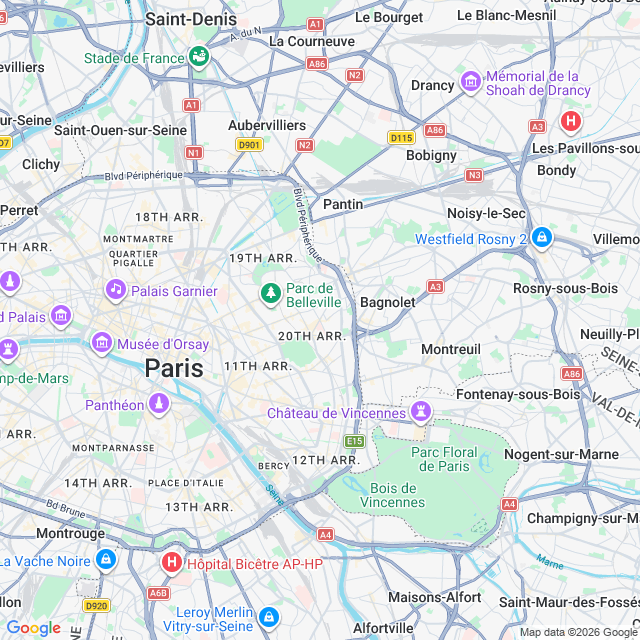 Approximate location