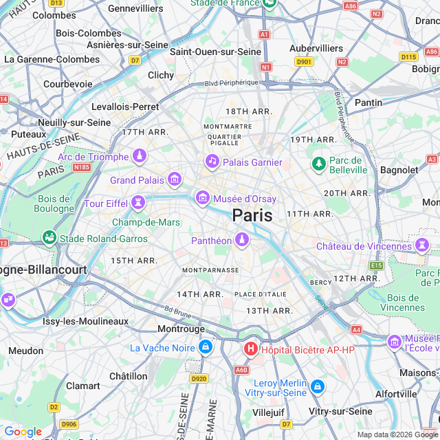 Approximate location
