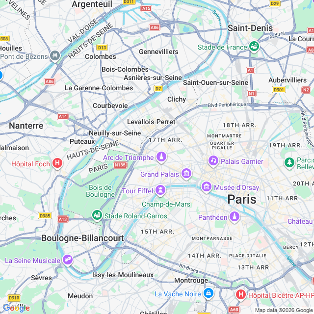 Approximate location