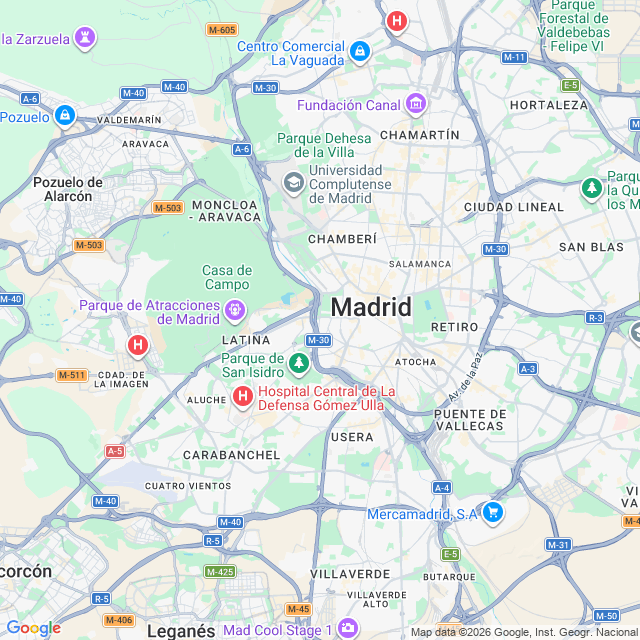 Approximate location