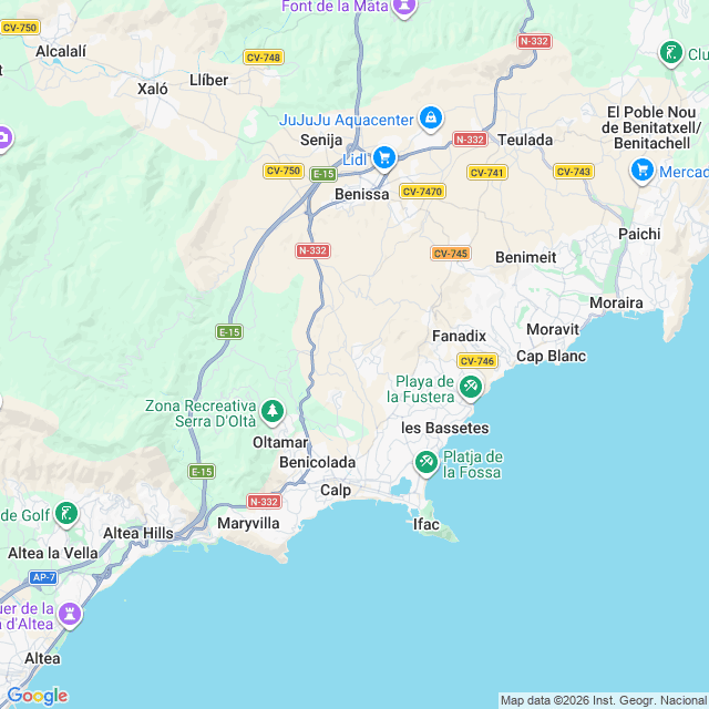 Approximate location