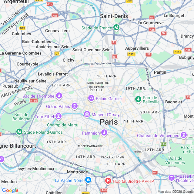Approximate location