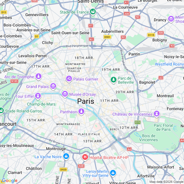 Approximate location