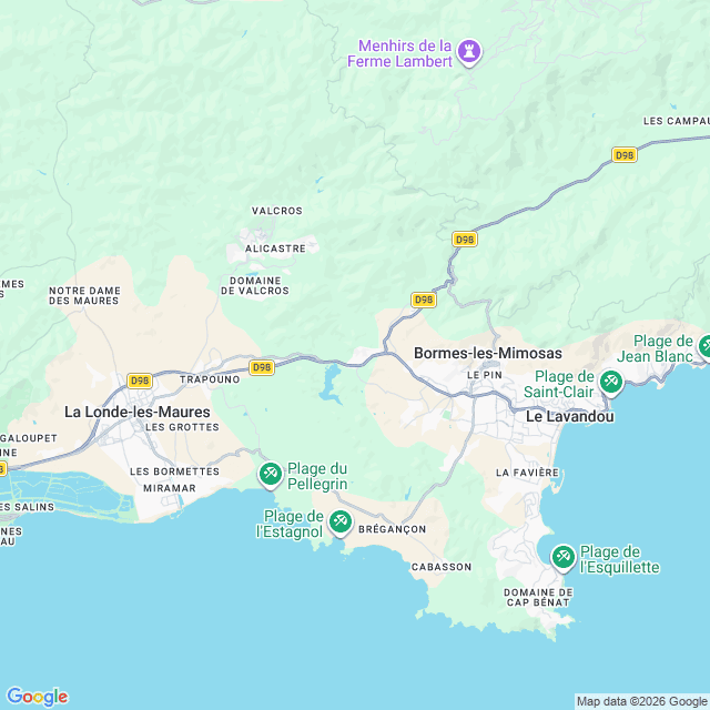 Approximate location
