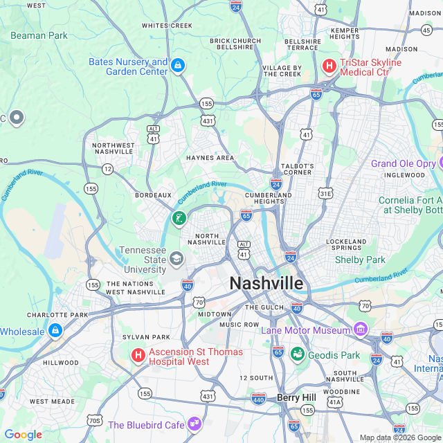 Approximate location