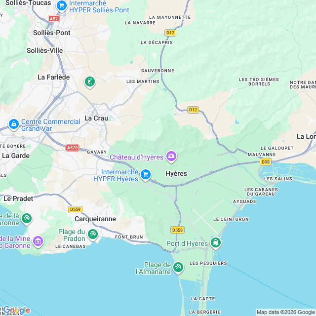 Approximate location