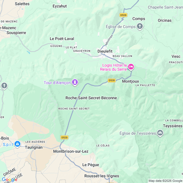 Approximate location