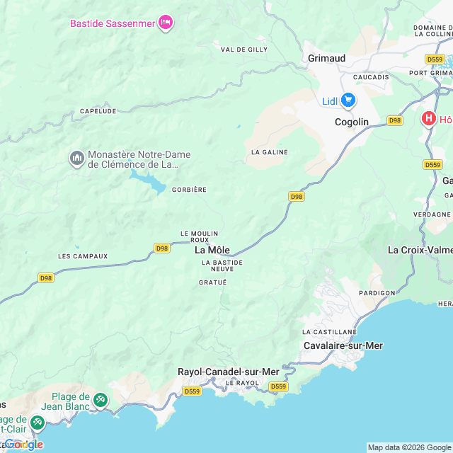 Approximate location