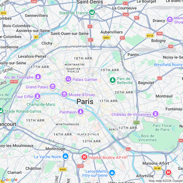 Approximate location