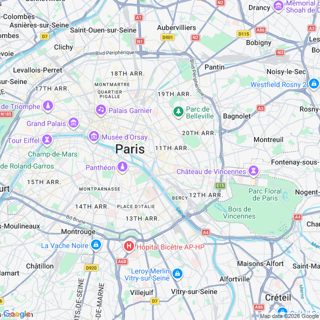 Approximate location
