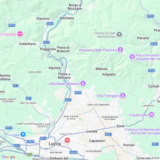 Approximate location