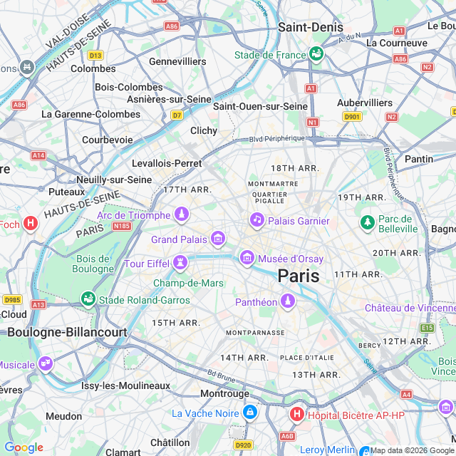 Approximate location