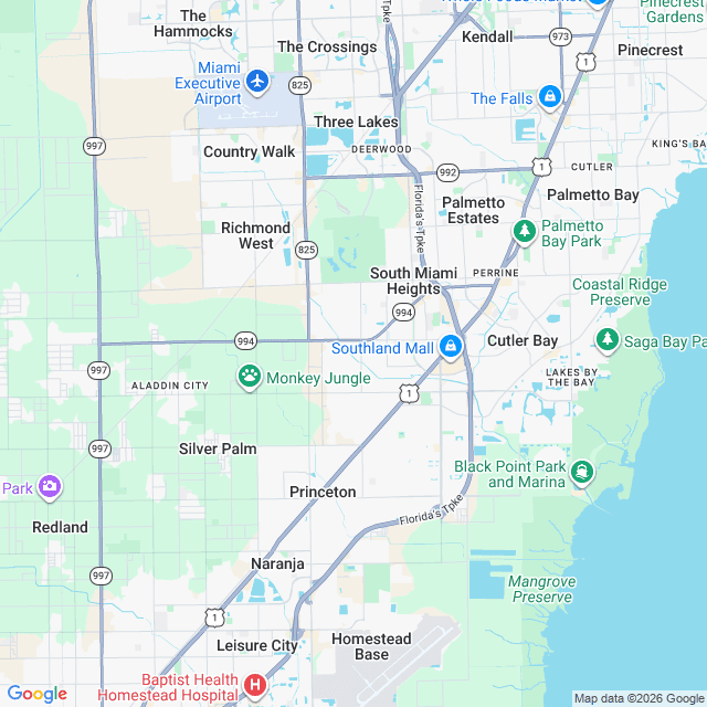 Approximate location