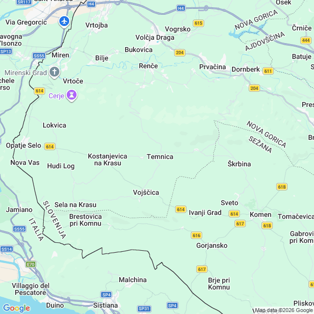 Approximate location
