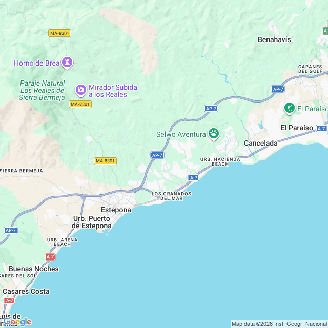 Approximate location