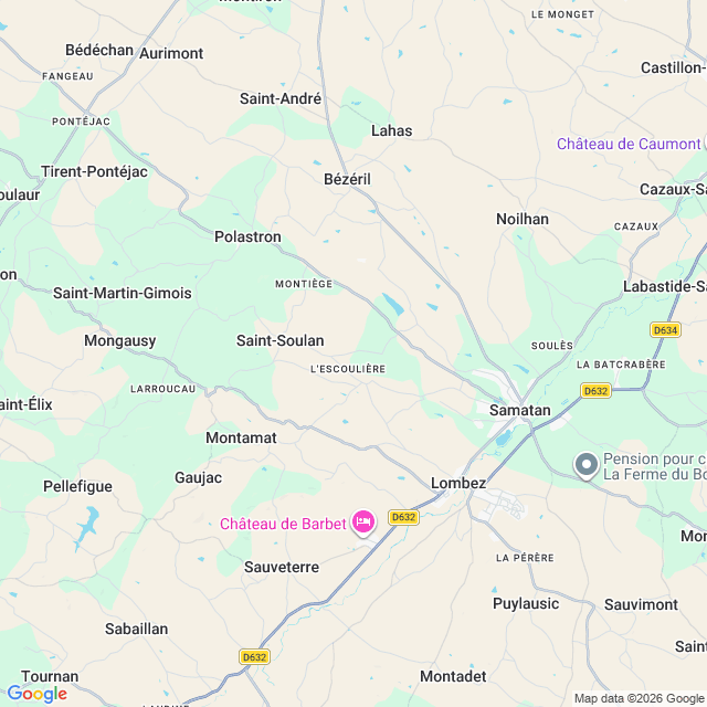 Approximate location