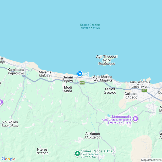 Approximate location
