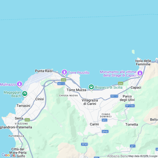 Approximate location