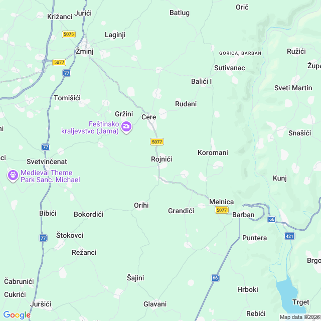 Approximate location