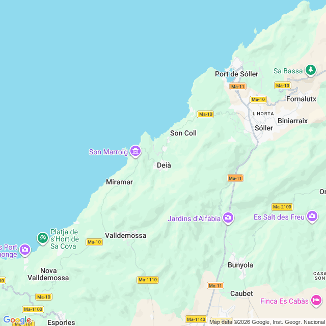 Approximate location