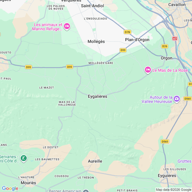 Approximate location