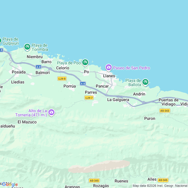 Approximate location