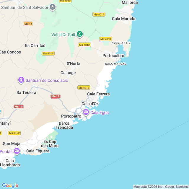 Approximate location