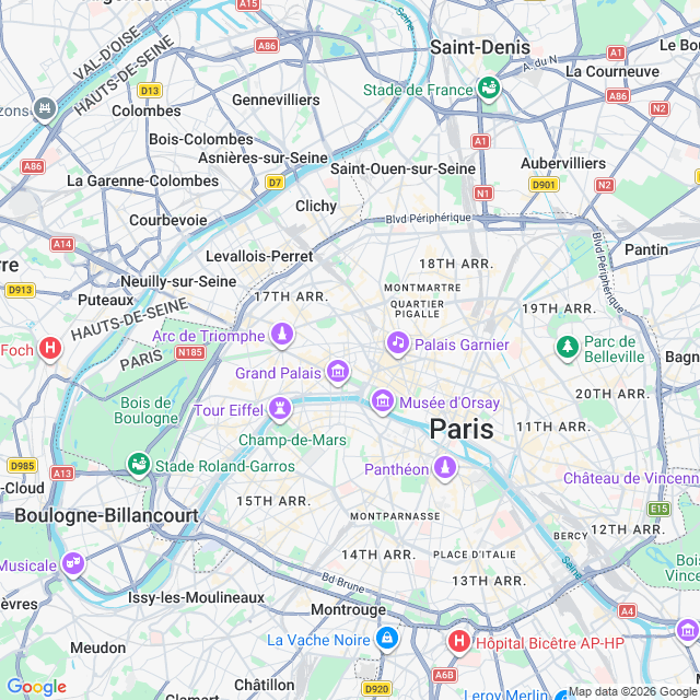 Approximate location