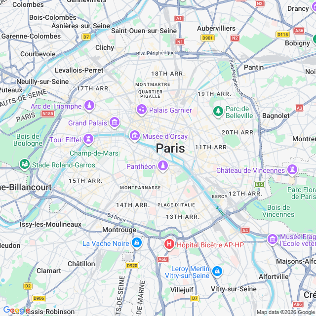 Approximate location