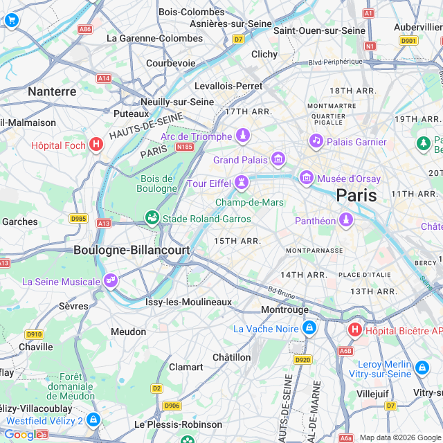 Approximate location
