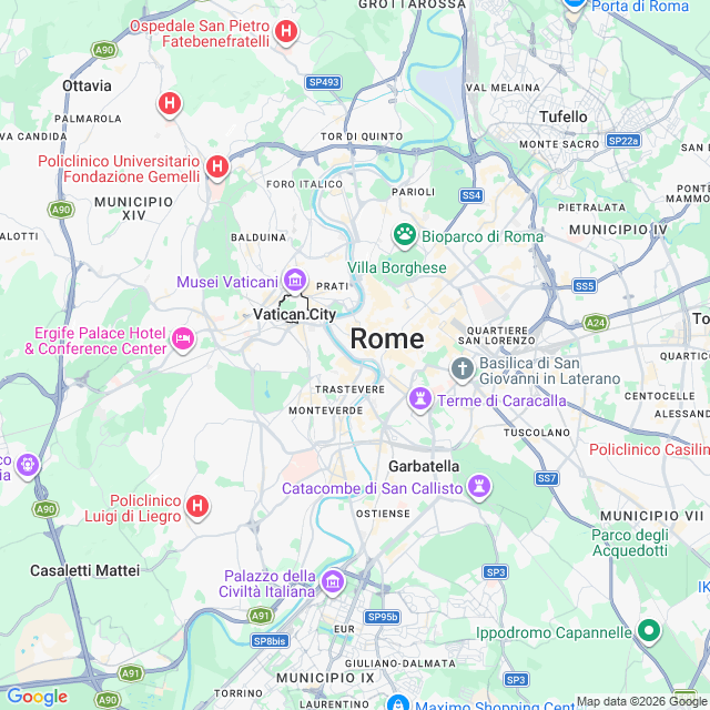 Approximate location