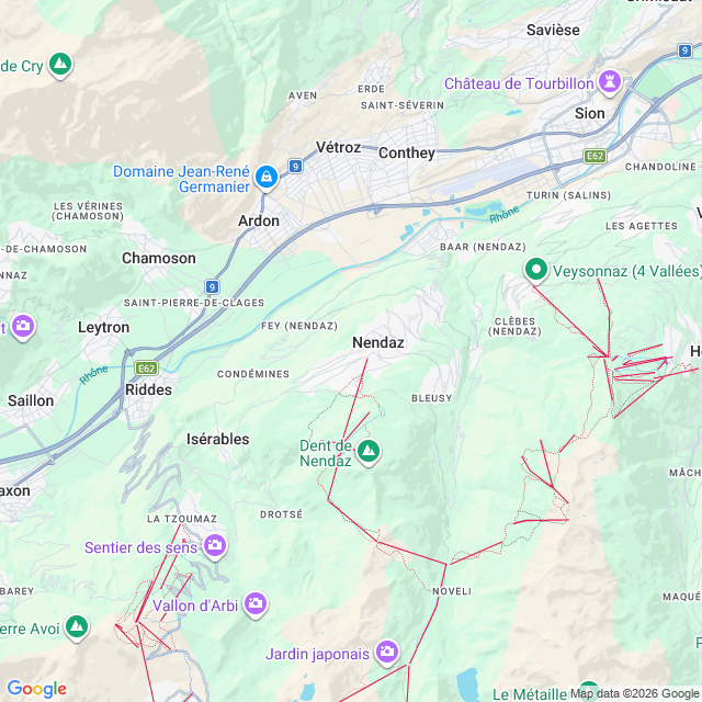 Approximate location