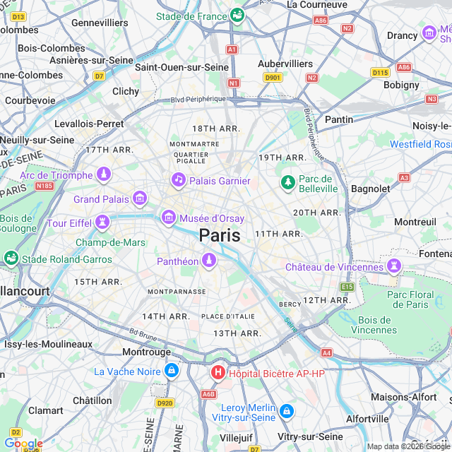Approximate location