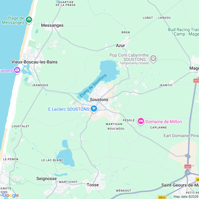 Approximate location
