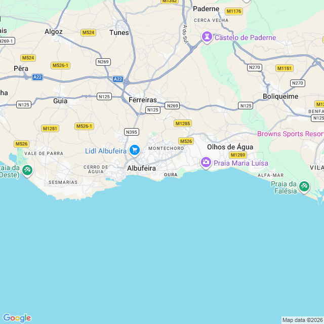 Approximate location