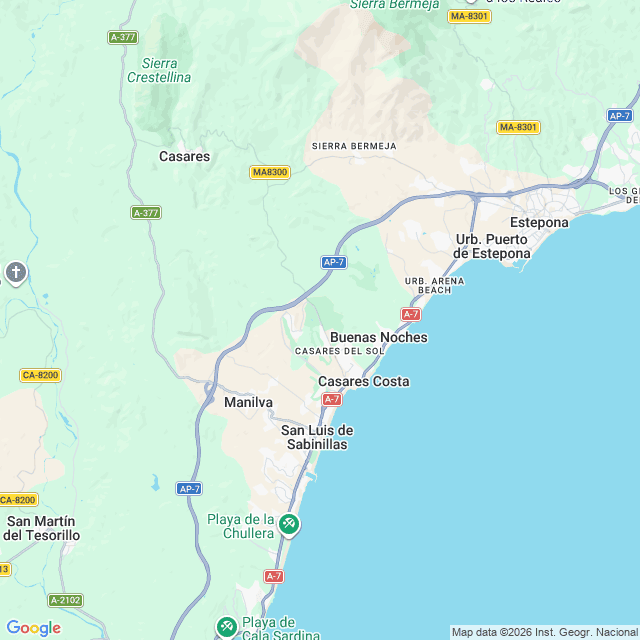 Approximate location
