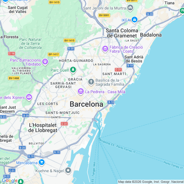Approximate location