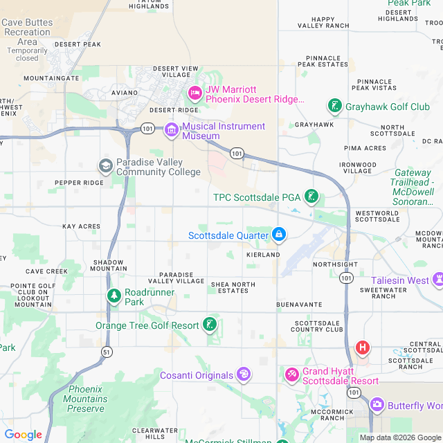 Approximate location
