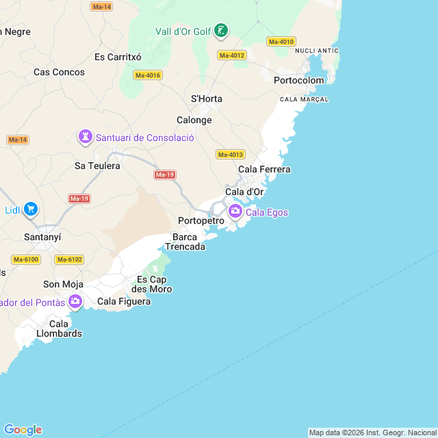 Approximate location