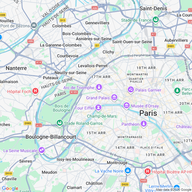 Approximate location