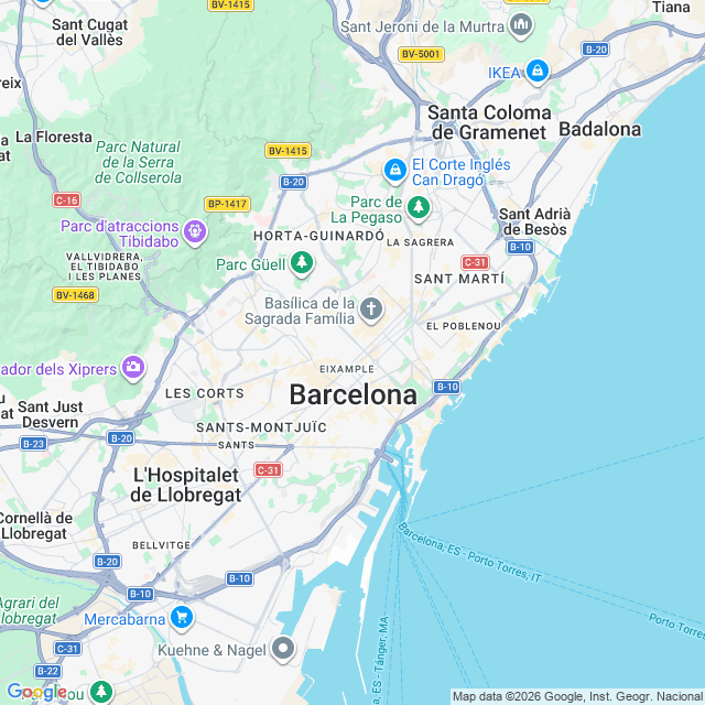 Approximate location