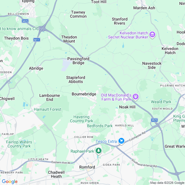 Approximate location