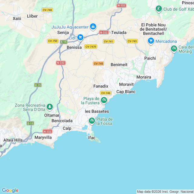 Approximate location