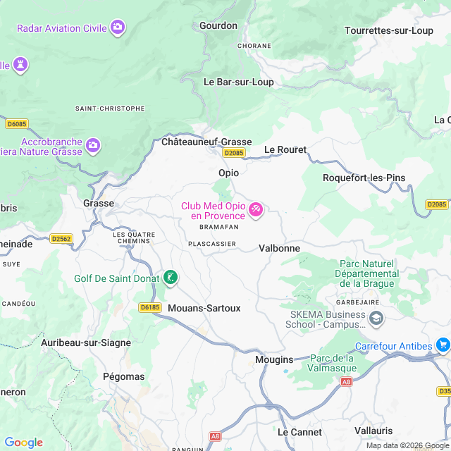 Approximate location