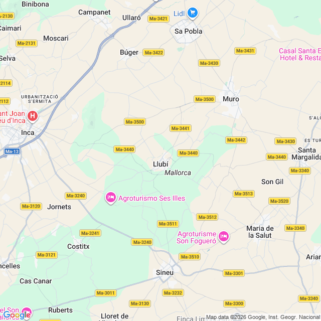 Approximate location
